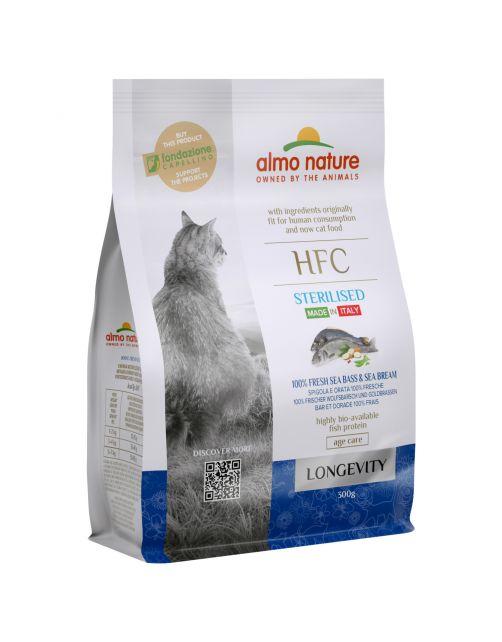 Almo Nature Hfc Senior Sterilized Zeebaars - Kattenvoer