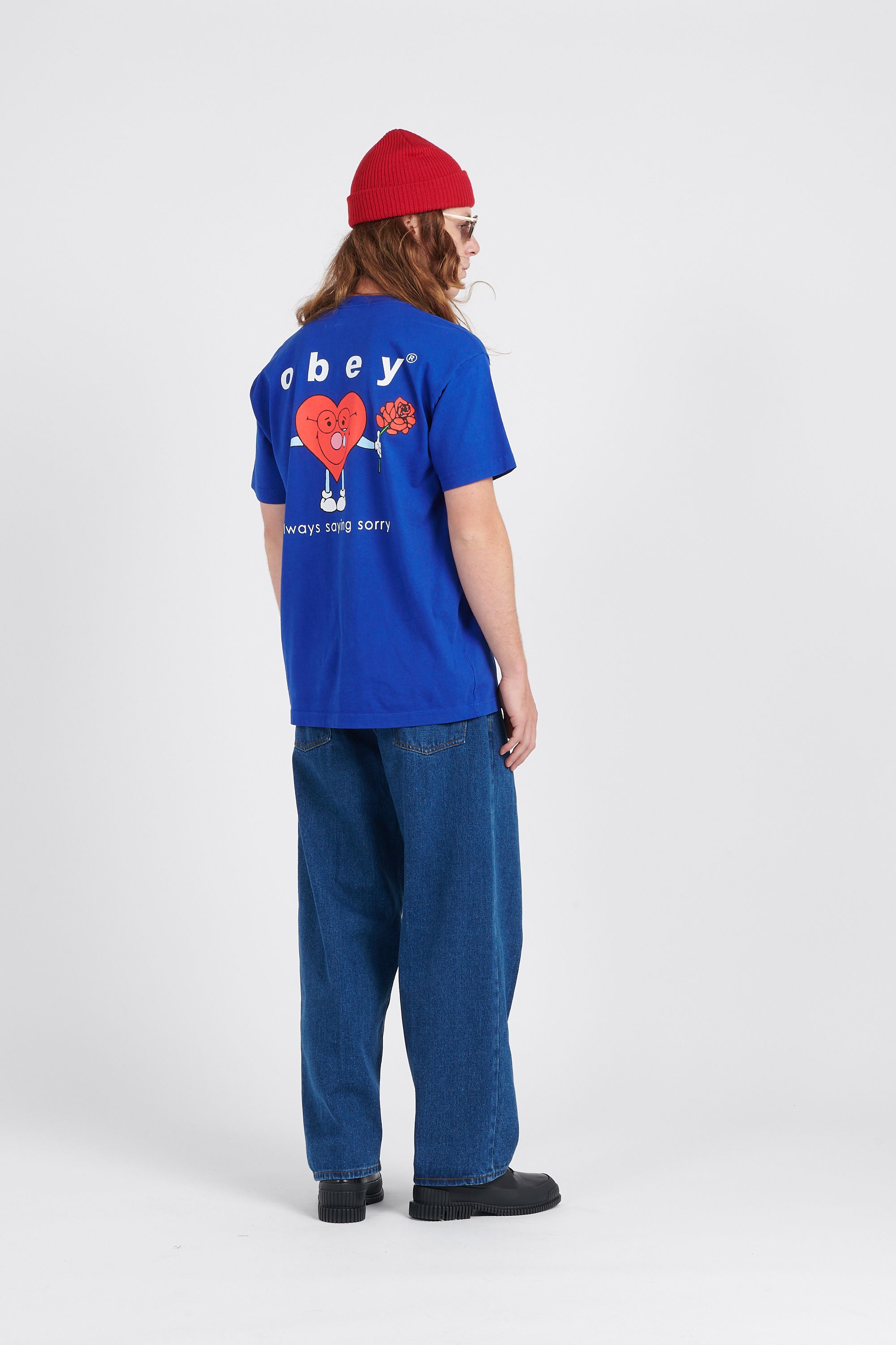 OBEY Jean BIGWIG BAGGY DE Bleu