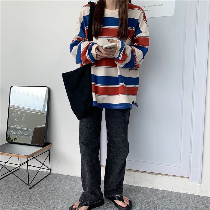 Fairy Essential - Gestreepte sweater met lange mouwen