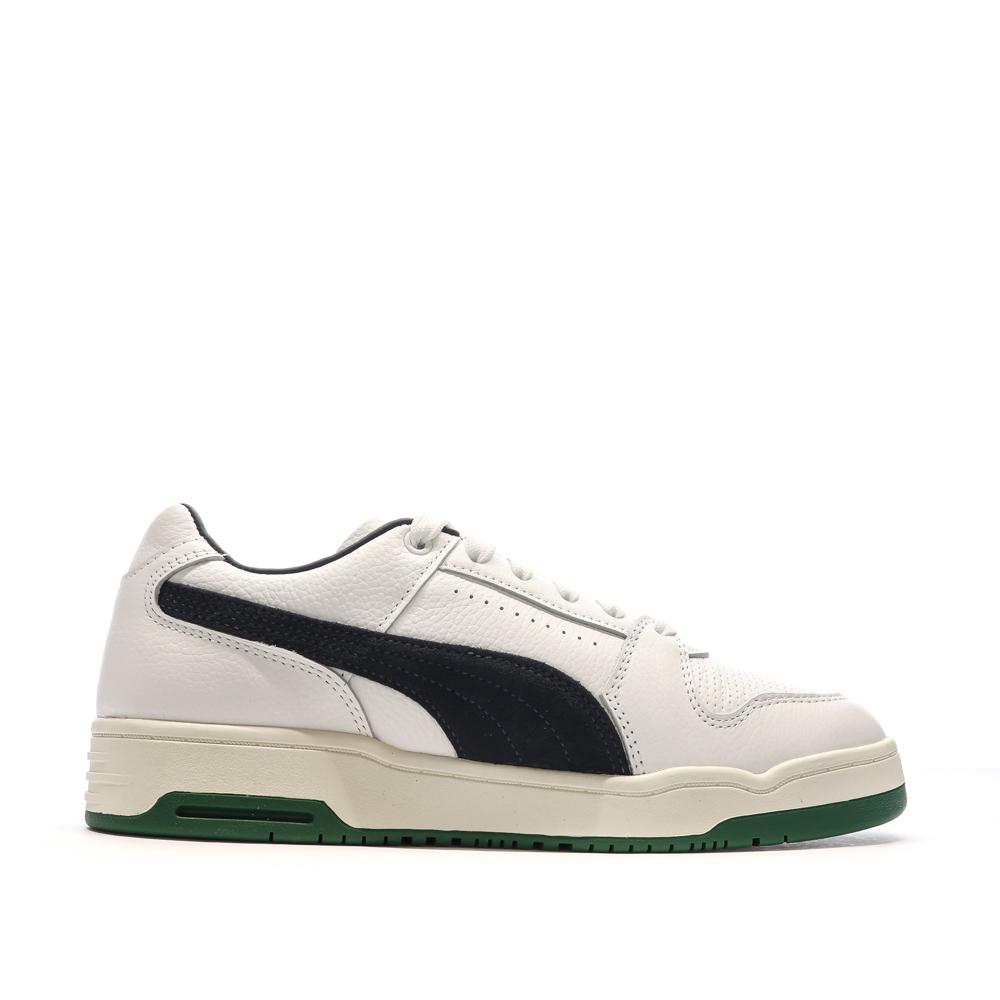 Puma Baskets Blanc/Marine Homme Puma Slipstream Lo Varsit
