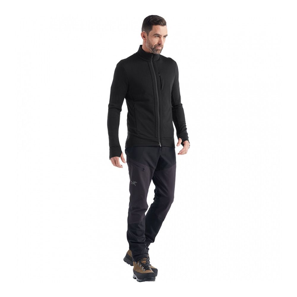 Icebreaker QUANTUM III - Sweat Homme black