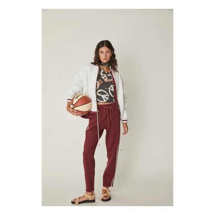 The Upside Jogger Eze Franca Coton Bio | Bordeaux