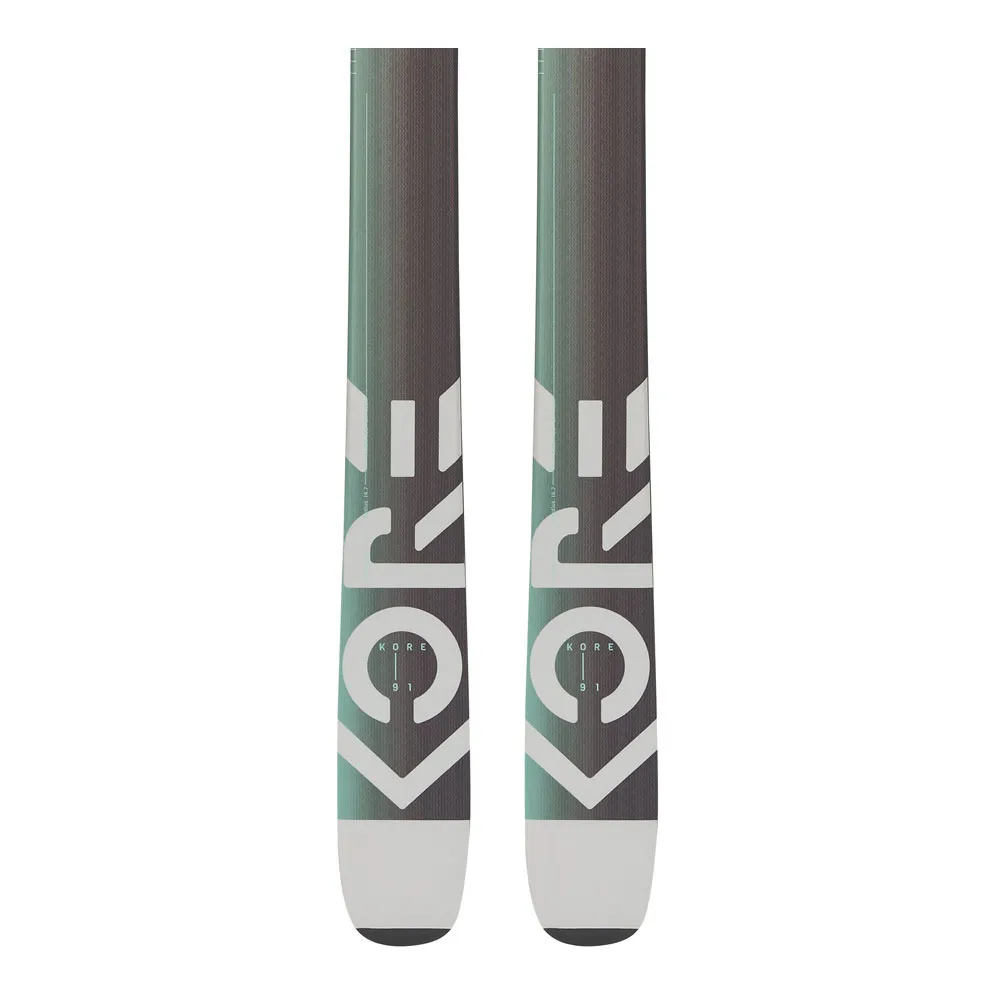 Head KORE 91 W - Skis freeride Femme green/brown