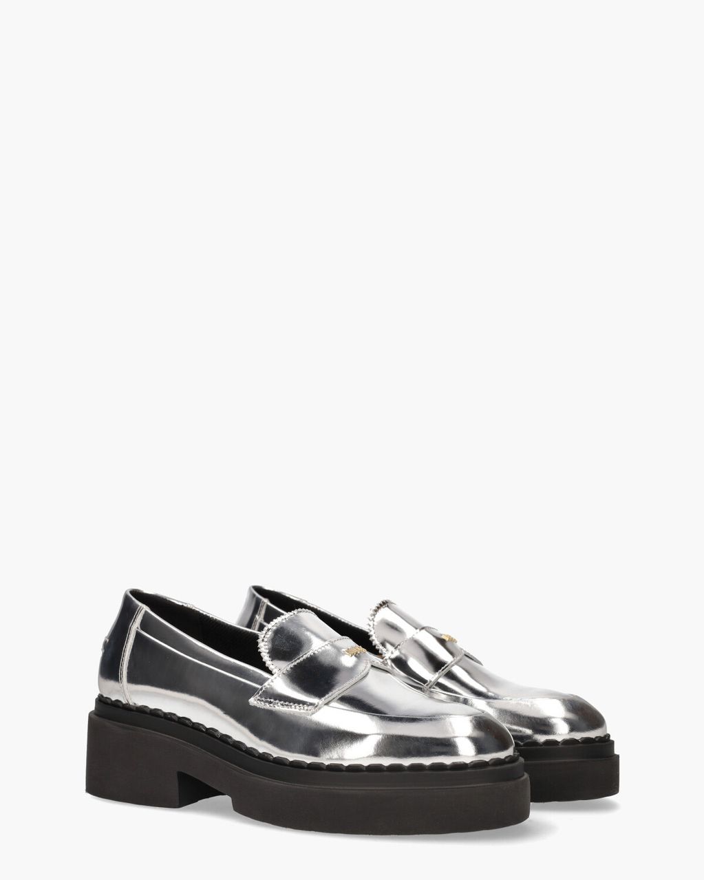 Nubikk Frankie Zilver Damesloafers