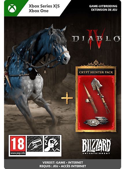 Microsoft - Diablo IV - Crypt Hunter Pack - Cosmetische Items - 800 Platinum