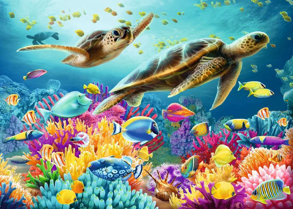 Ravensburger Spiel Blaue Unterwasserwelt