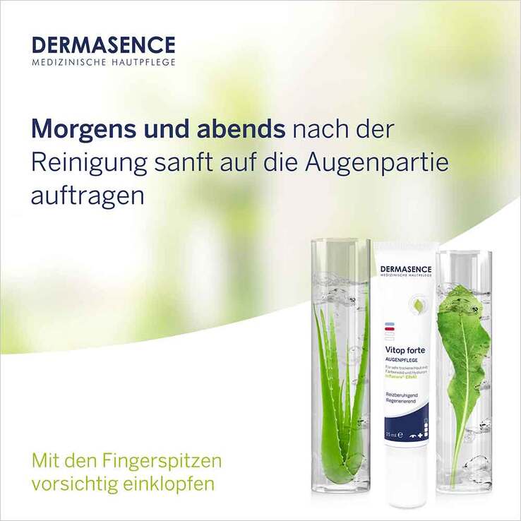 Dermasence Vitop forte Augenpflege Creme, 15 ml