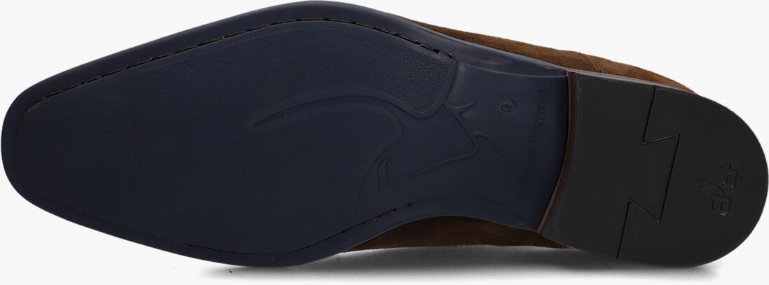 FLORIS VAN BOMMEL cognac floris van bommel nette schoenen sfm-50121