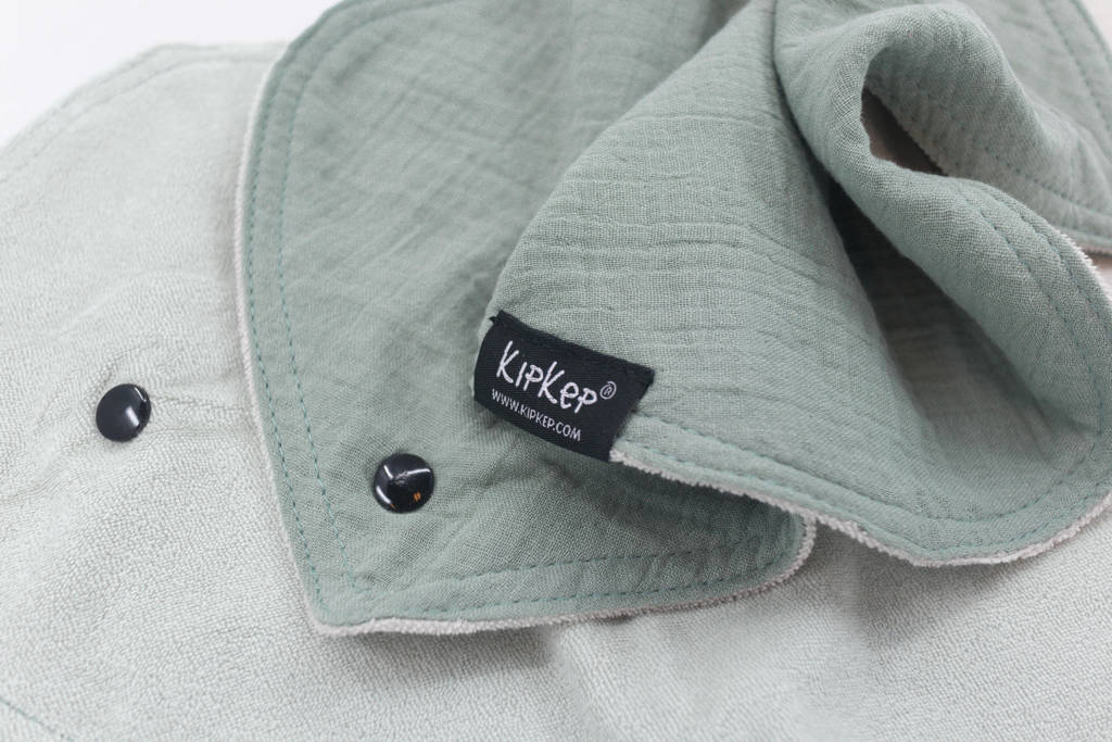 slab Bib 3-in-1 Pale Green - set van 2