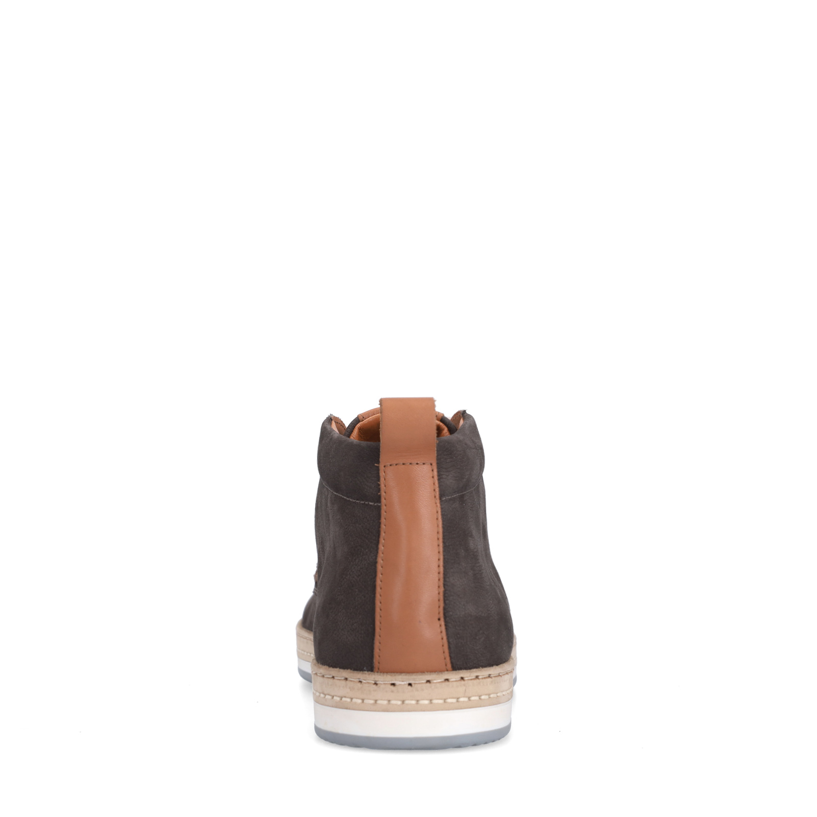 Taupe nubuck veterboots