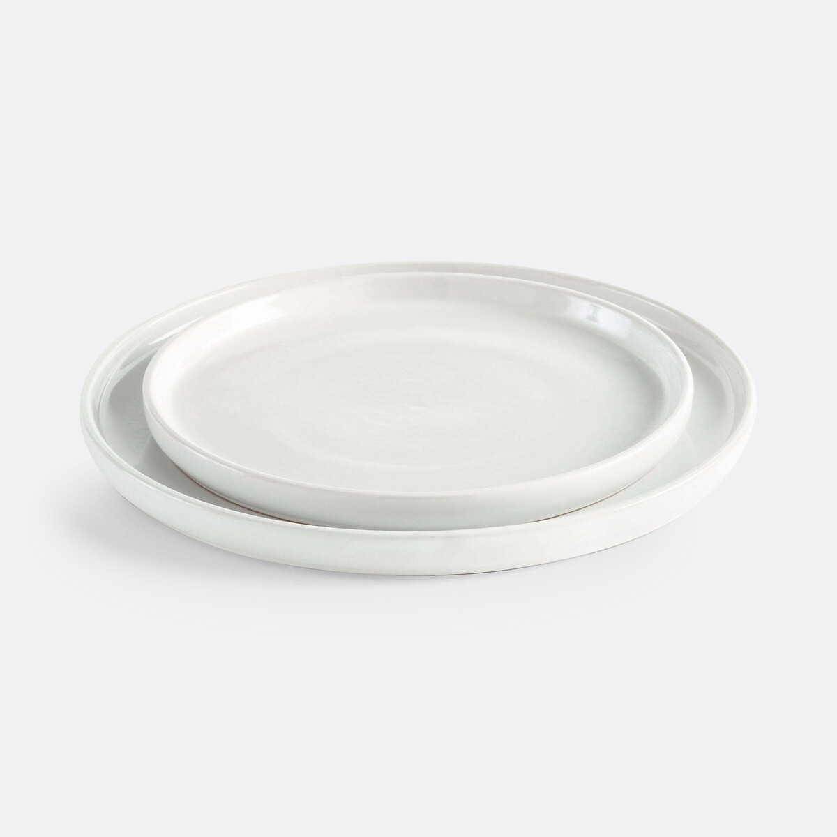 LA REDOUTE INTERIEURS<br>Conjunto de 4 pratos de jantar em faiança Elinor