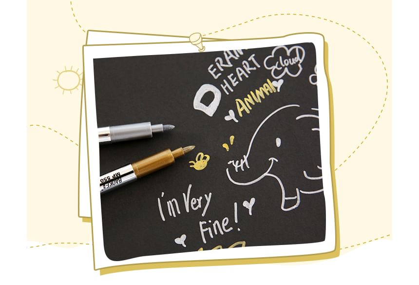 Yogow - Metallic Penseelpen / Set