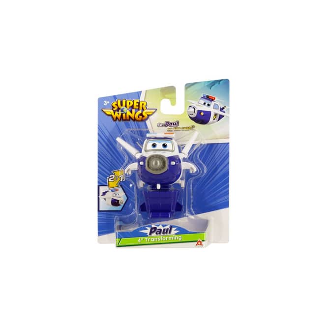 Super Wings - Transforming Paul Figur
