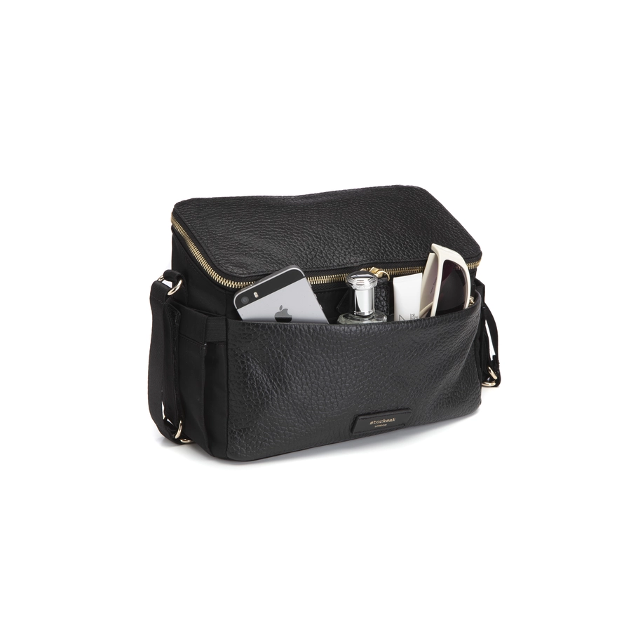 storksak Kinderwagen-Organiser Alyssa Black  Gold