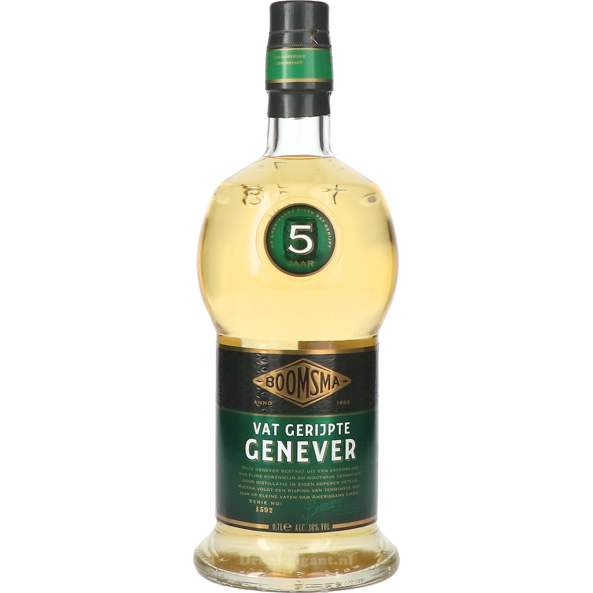 Boomsma 5 Jaar Gerijpte Genever 70 cl