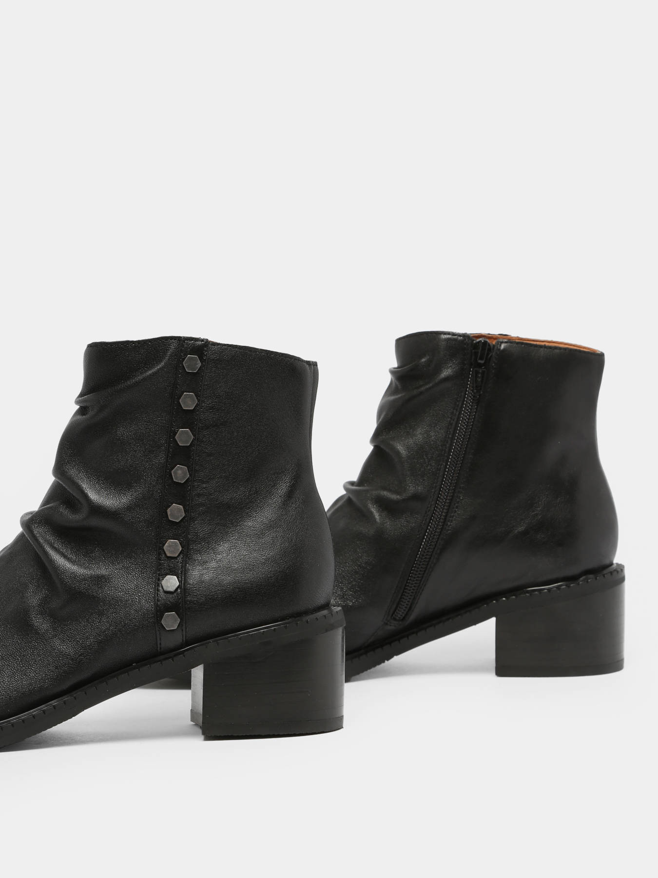 Bottines  talon Edra en cuir MAM'ZELLE
