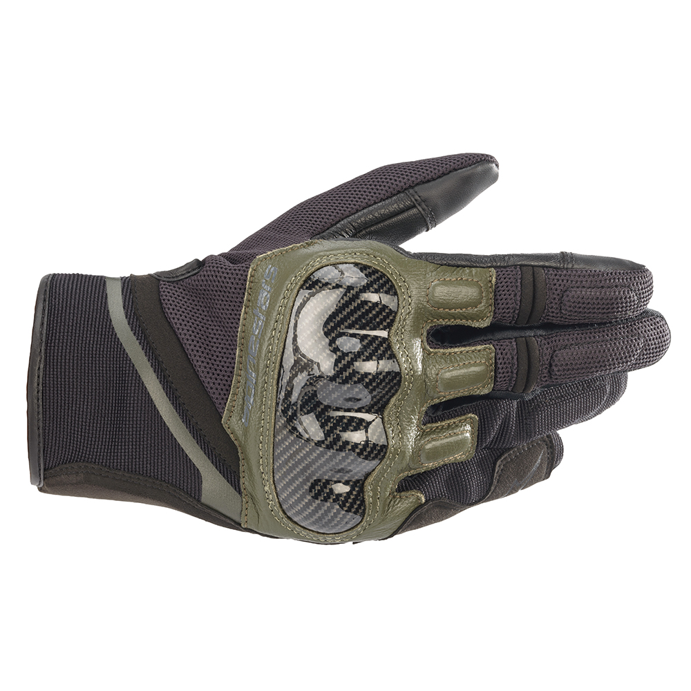 Alpinestars - Gants Chrome Noir / Kaki