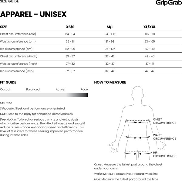 GripGrab PACR Overgangs Base Layer, Black