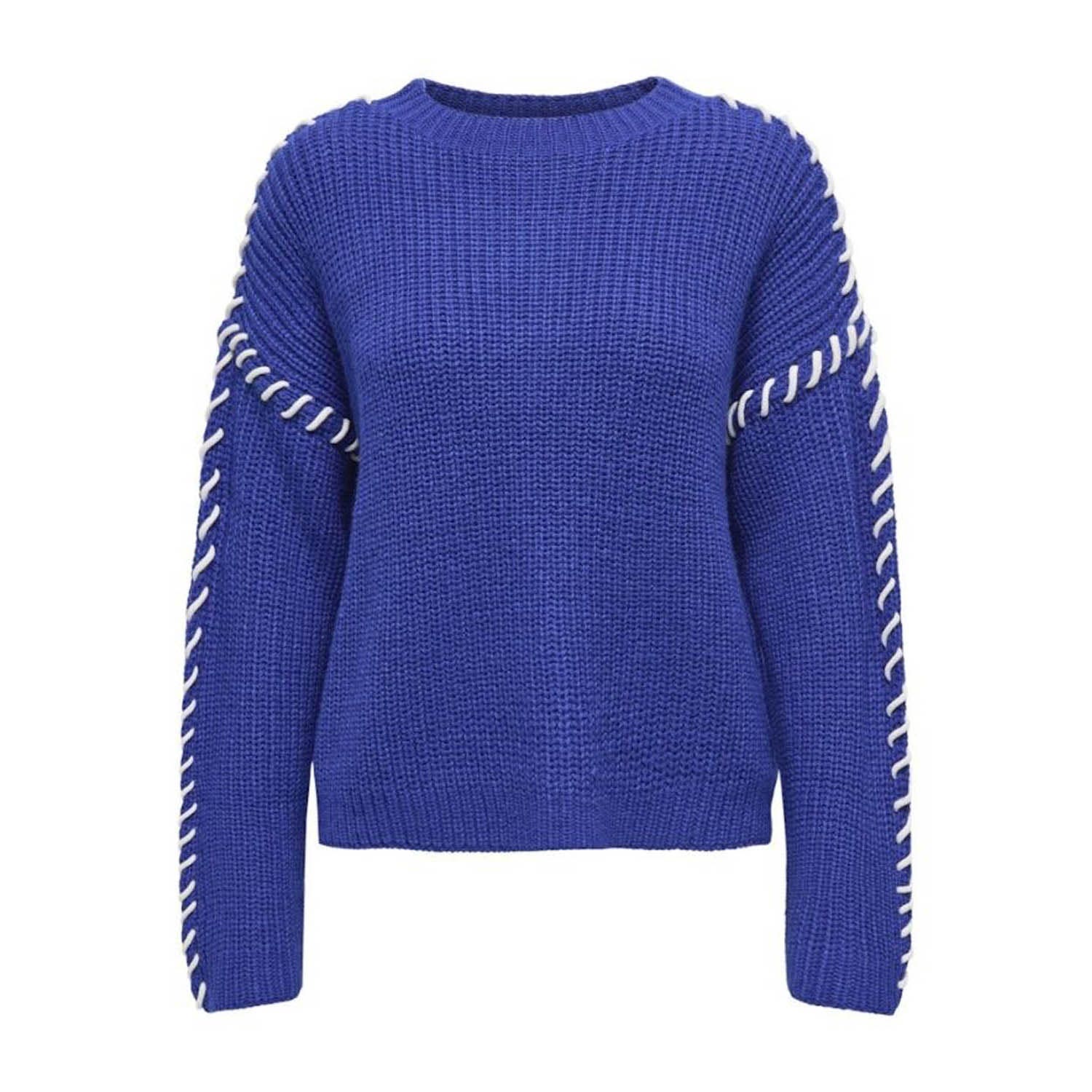 Jacqueline De Yong  Rosella Long Sleeve Stitch Pullover