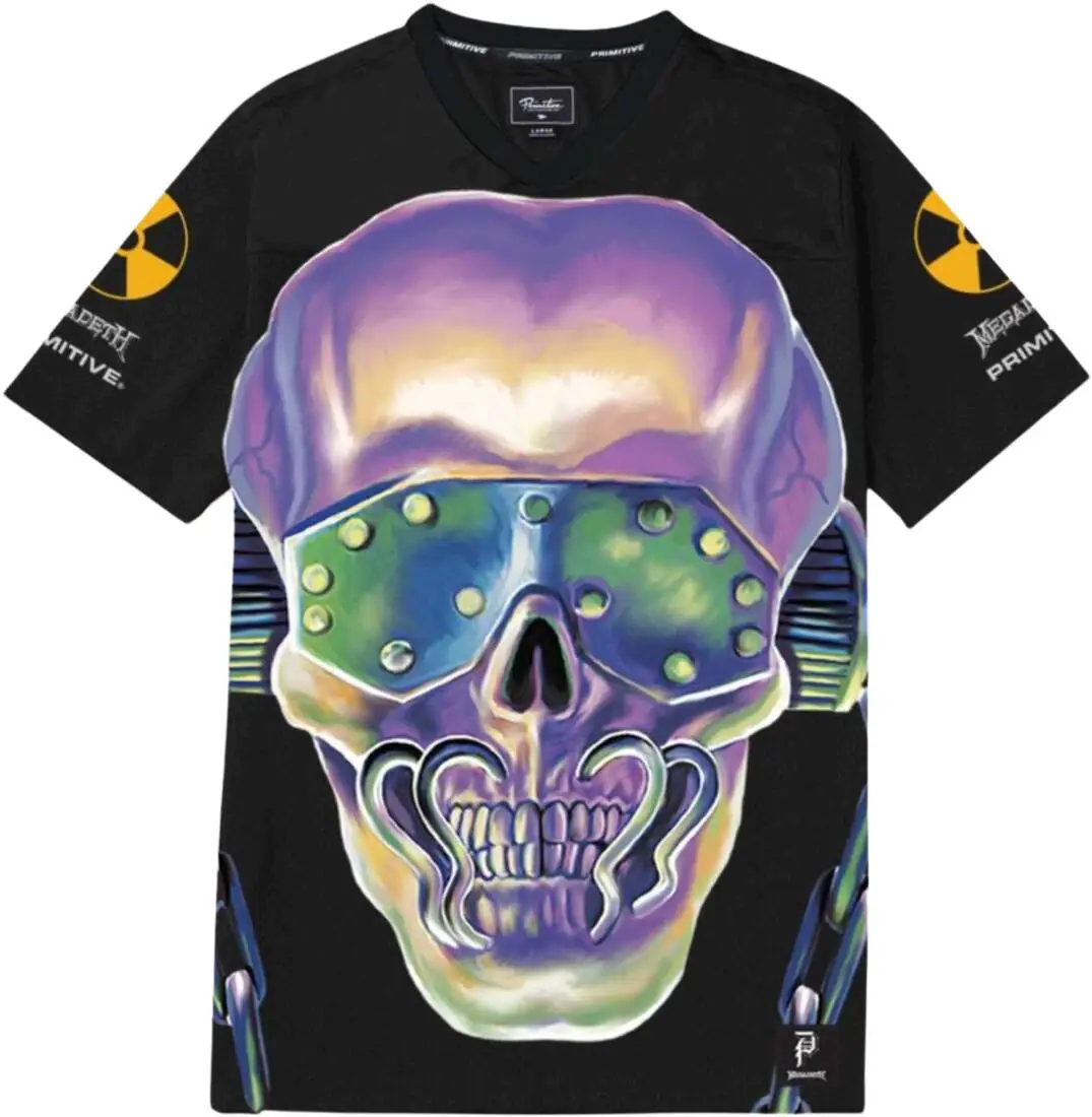 Primitive Megadeth Rattlehead Jersey T-Shirt | SkatePro