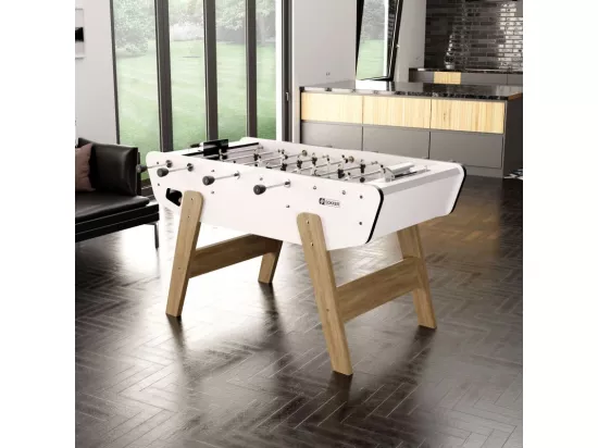 Baby-foot de Bar Coliseum avec barres télescopiques et 3 Balles Lièges Inclus 153 x 75 x 90 cm