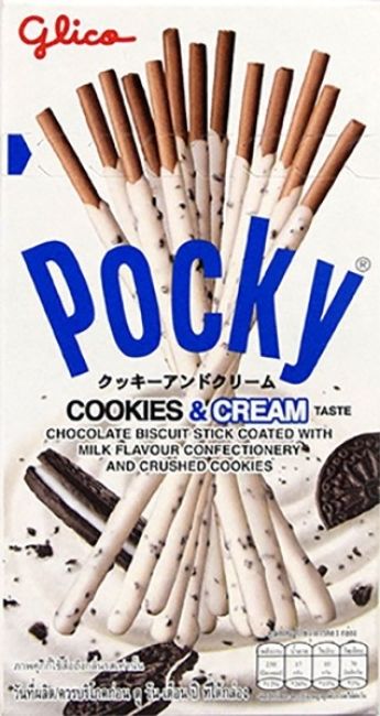 Glico Pocky Cookies & Cream 45g
