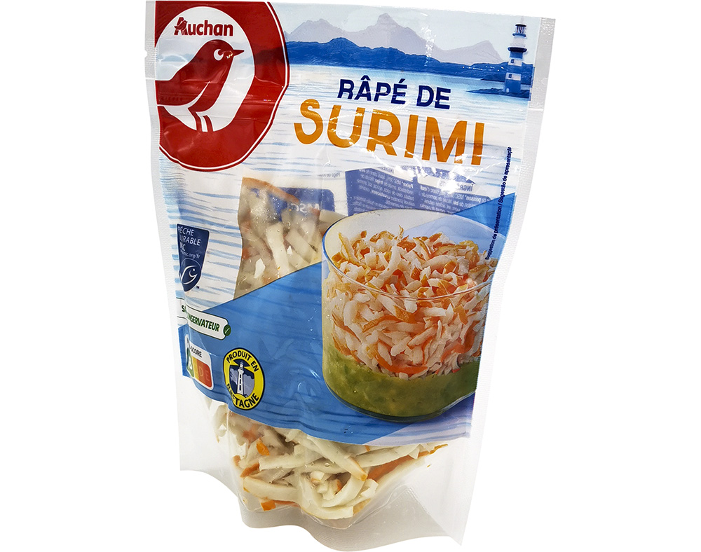 SURIMI RALADO AUCHAN 180G