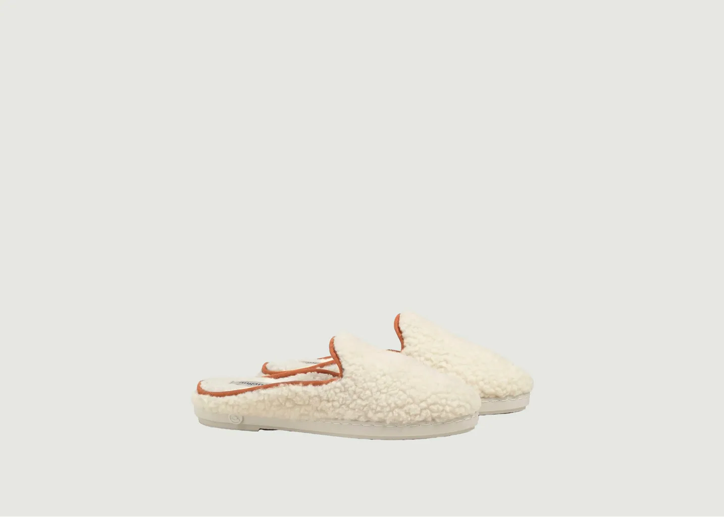 Mules En Bouclettes De Laine Angarde