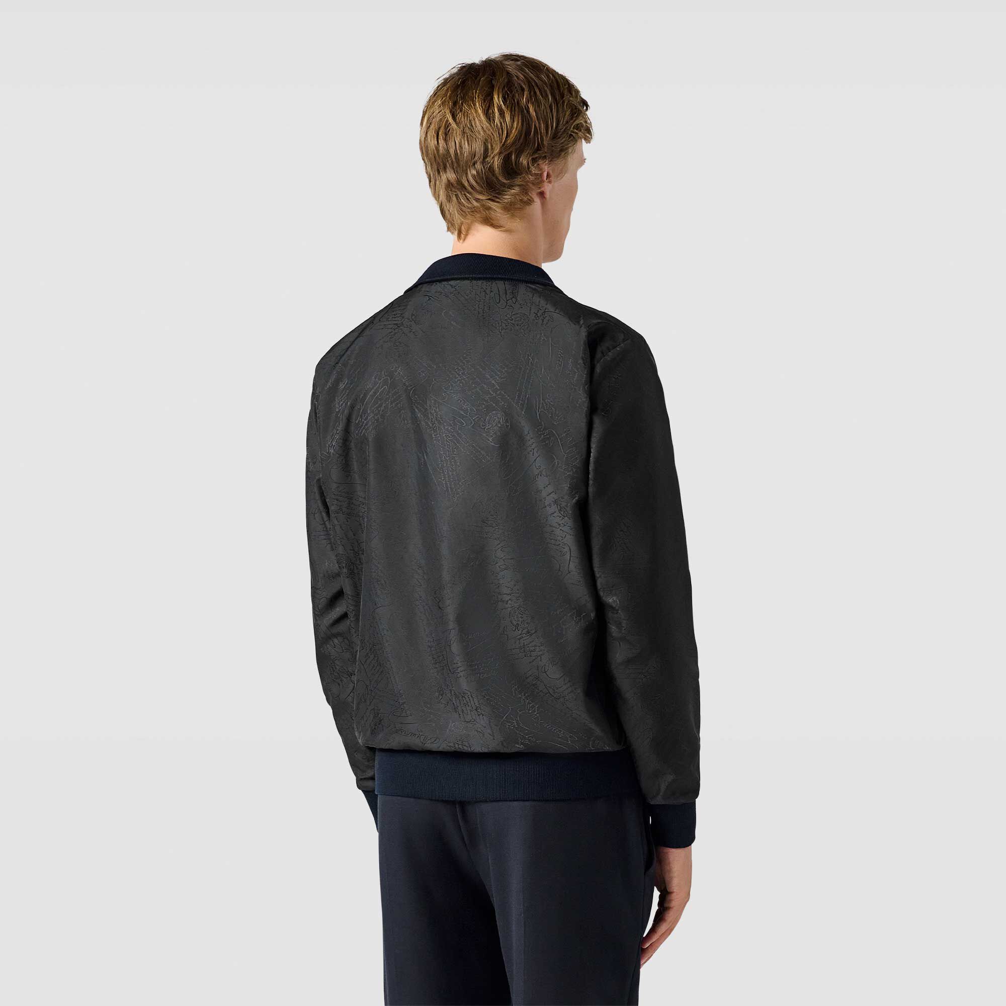 Blouson Reversible En Laine