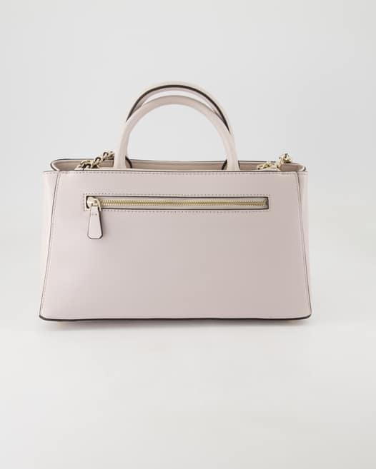 Guess Eco Mietta Flap Handtasche in Beige