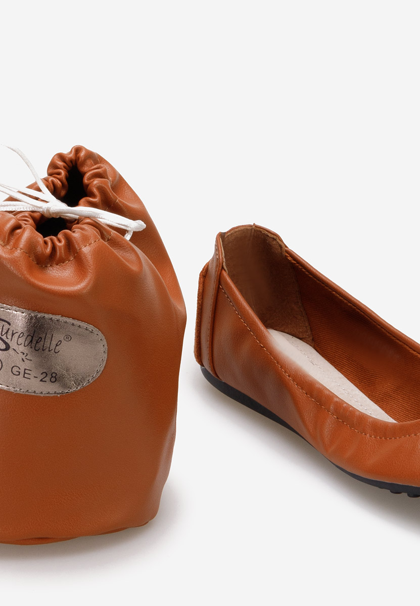Ballerines femme chameau Amania V2