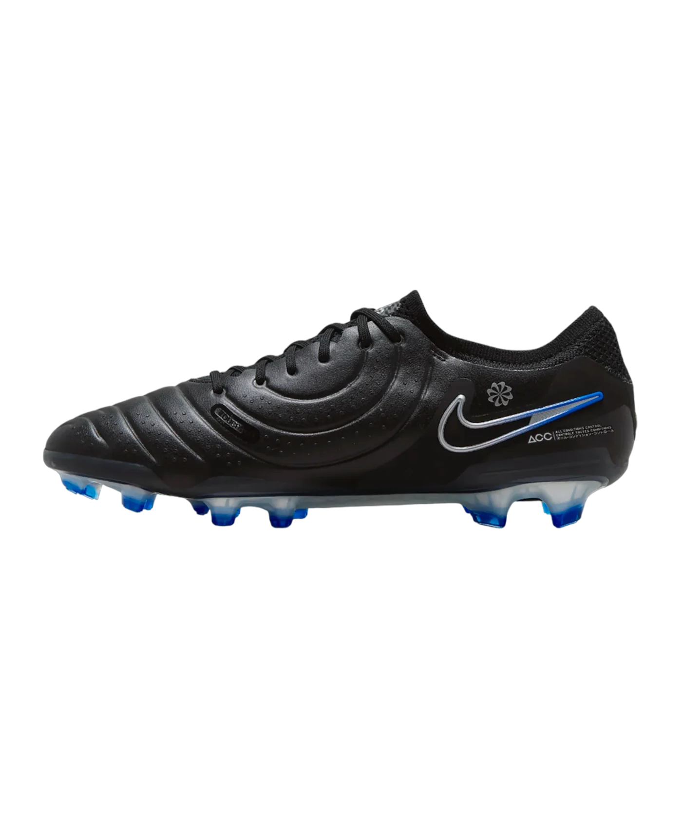Nike Tiempo Legend X Elite FG Shadow Schwarz Silber Blau F040