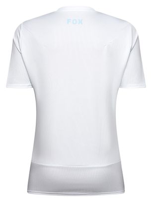Maillot Manches Courtes Femme Fox Ranger Fox Head Blanc