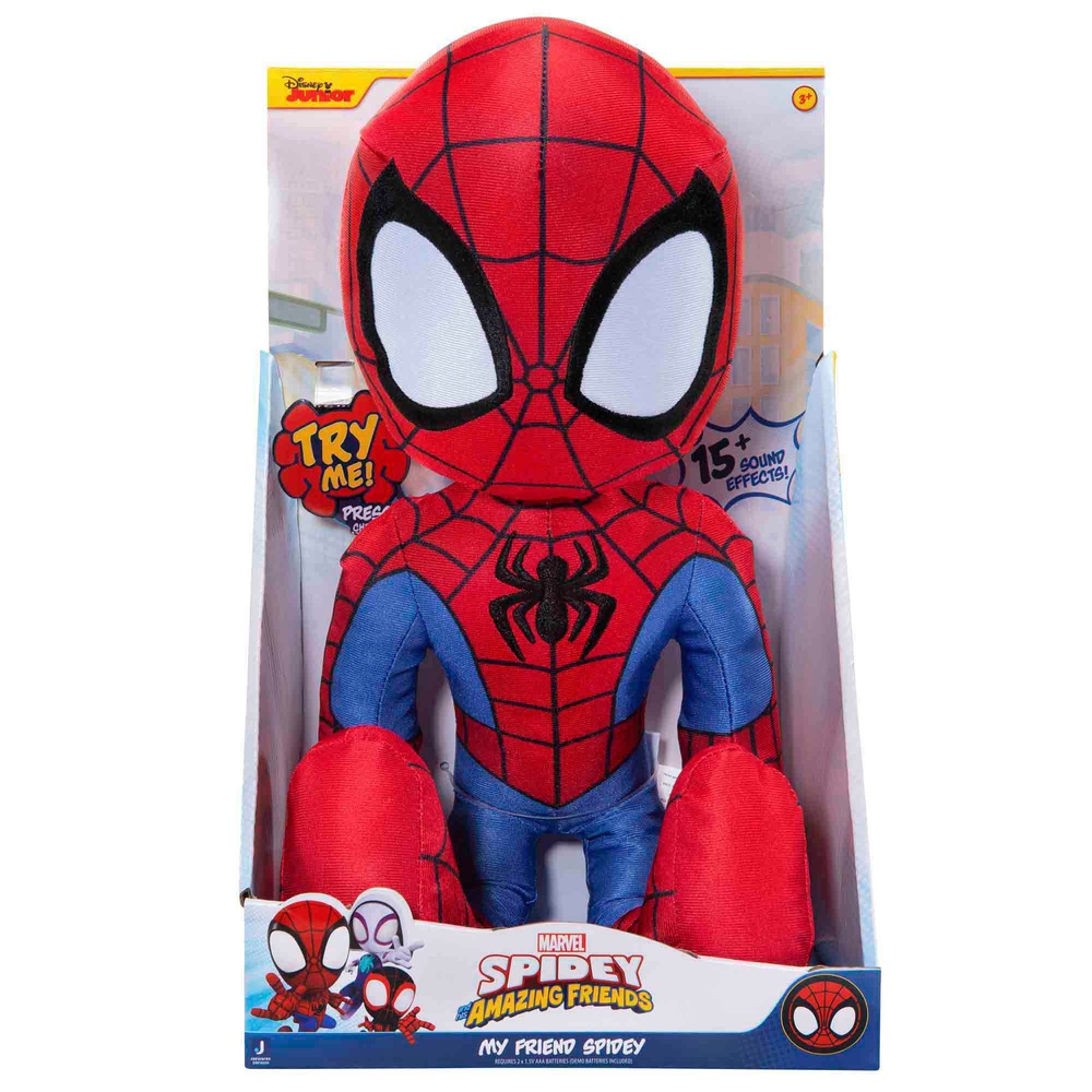 Marvels Spidey und seine fantastischen Freunde – 40 cm großes Plüschtier „Mein Freund Spidey“