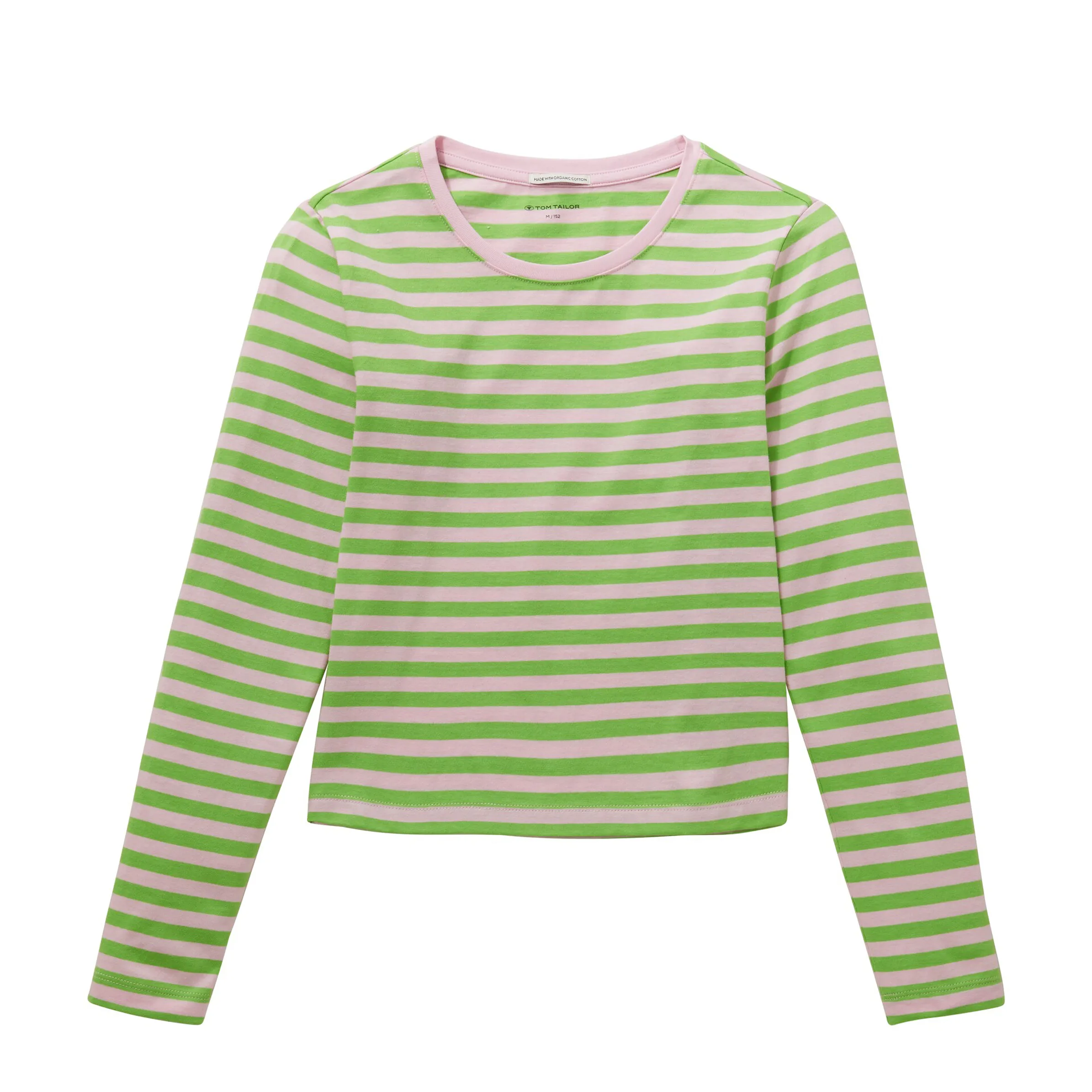 Mädchen Langarmshirt mit Streifen