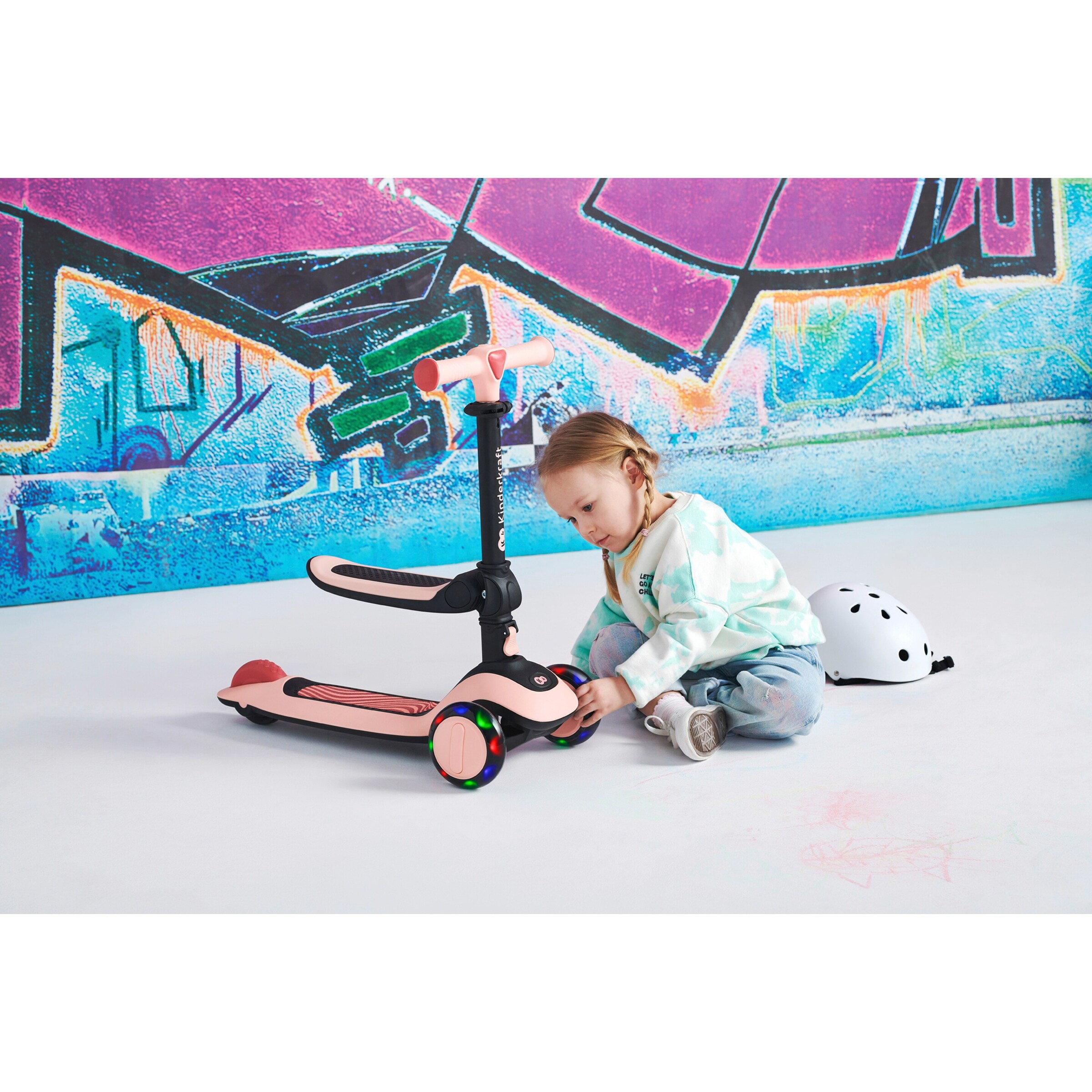 Kinderkraft Scooter HALLEY rose pink