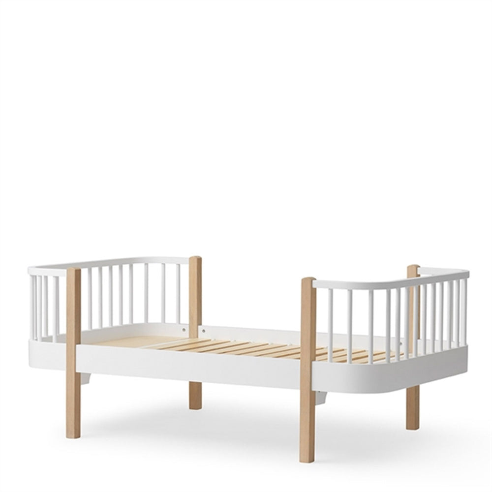 Køb Oliver Furniture Wood Juniorseng Hvid/Eg
