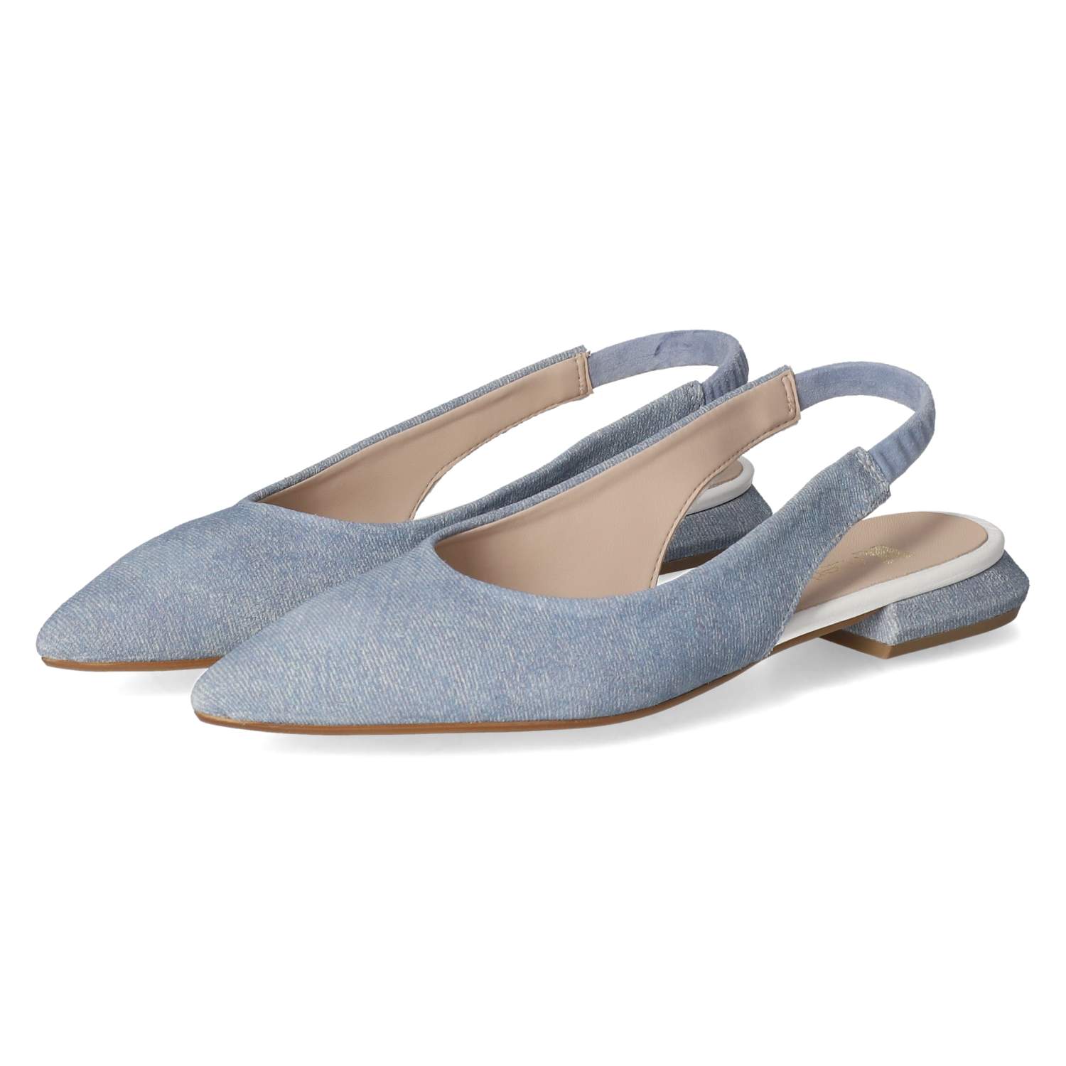 Kaerlek Slingpumps - jeans/cipria