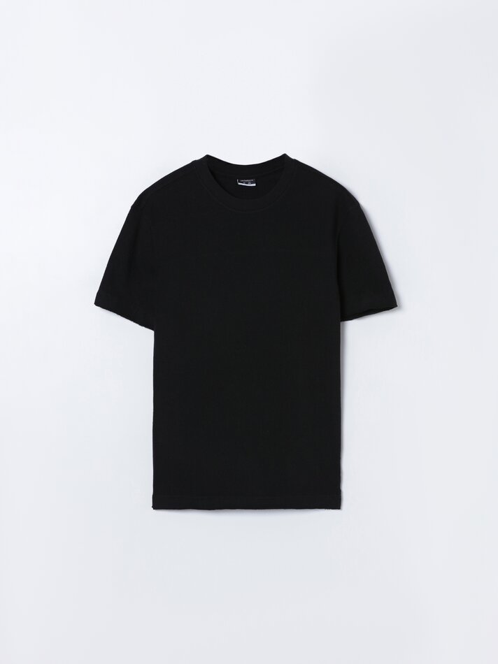 Camiseta rústica - Preta