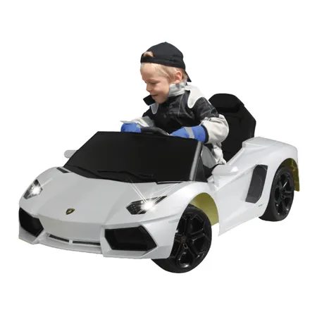 Jamara Ride-on Lamborghini Aventador weiß 40MHz 6V