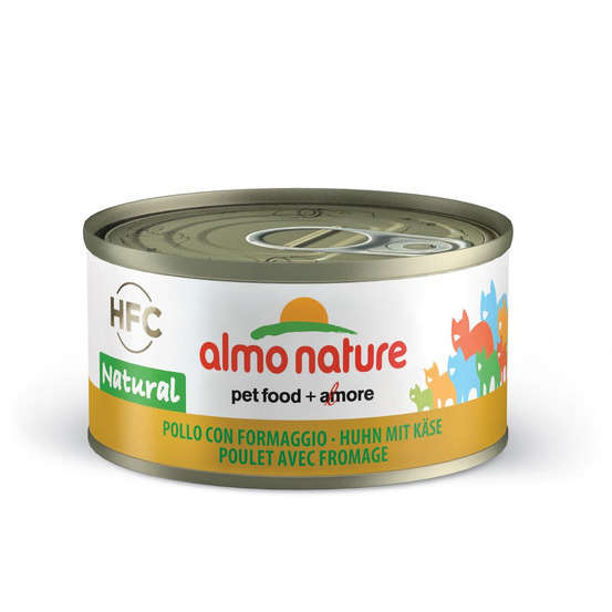 Boite pour chat : Poulet avec fromage 70 g