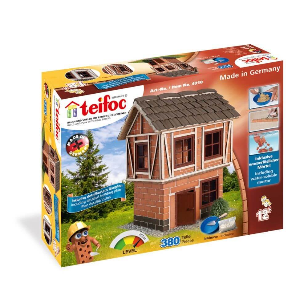 teifoc Steinbaukasten Fachwerkhaus