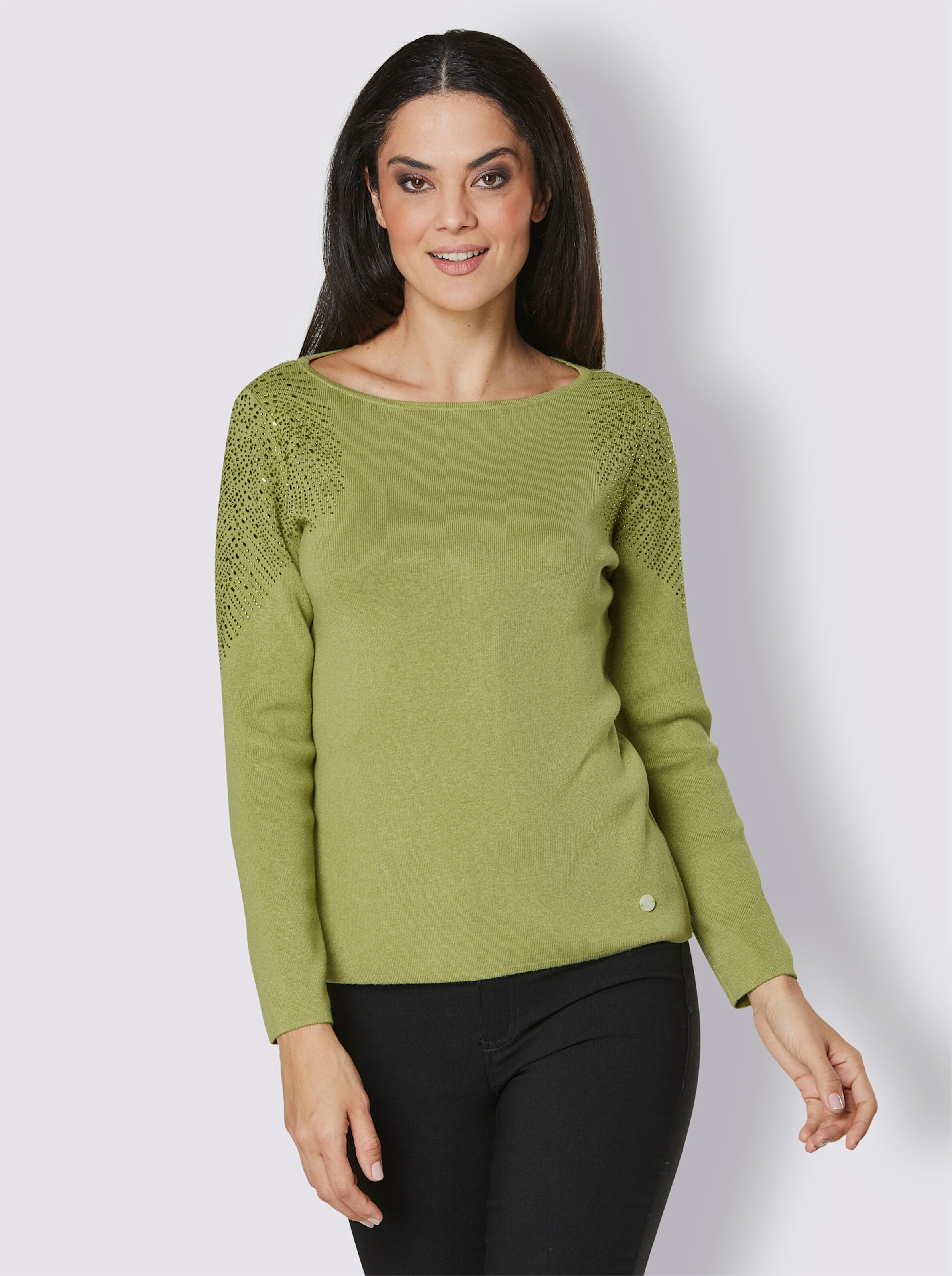 Viskose-Merino-Pullover