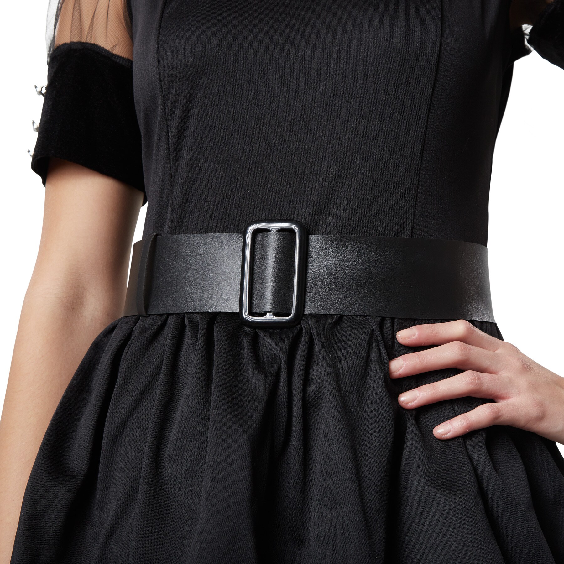 tectake® Frauenkostüm Schwarze Hexe Tarantella