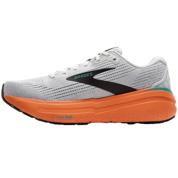 Chaussure running BROOKS GHOST MAX 2 OYSTER MUSHROOM/ORANGE/TEAL