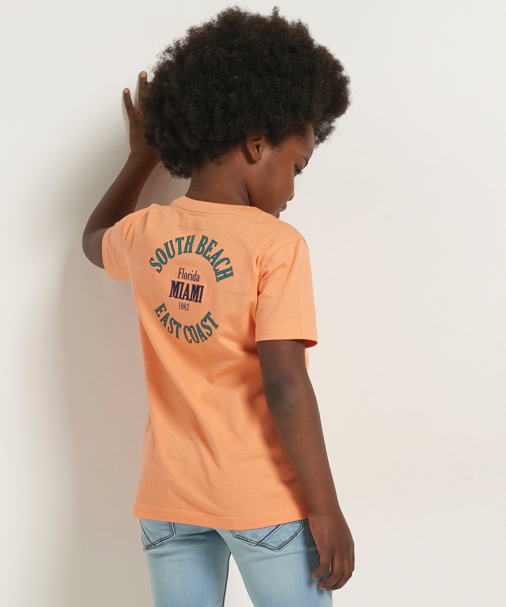 jersey t-shirt met prints