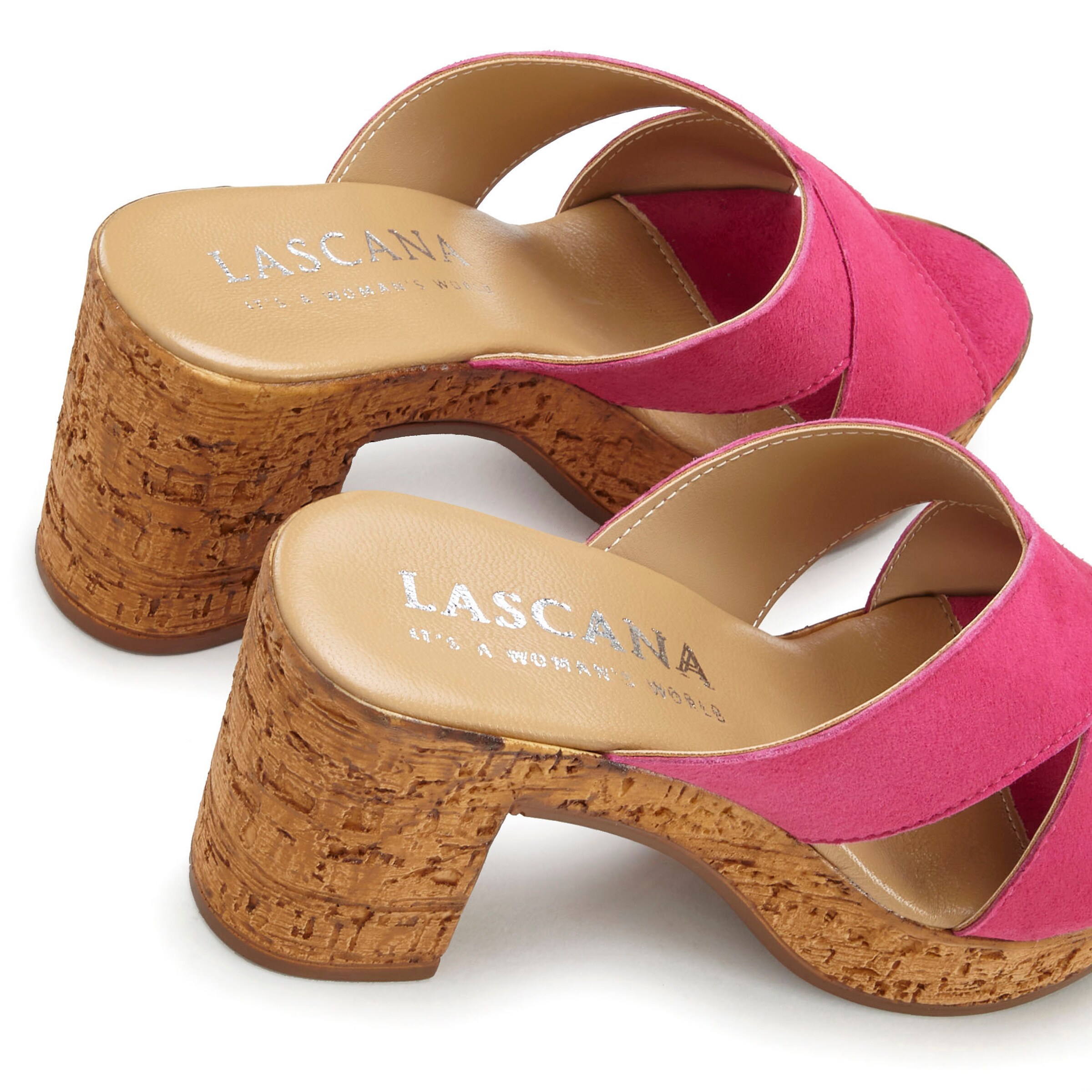 LASCANA Pantolette in pink