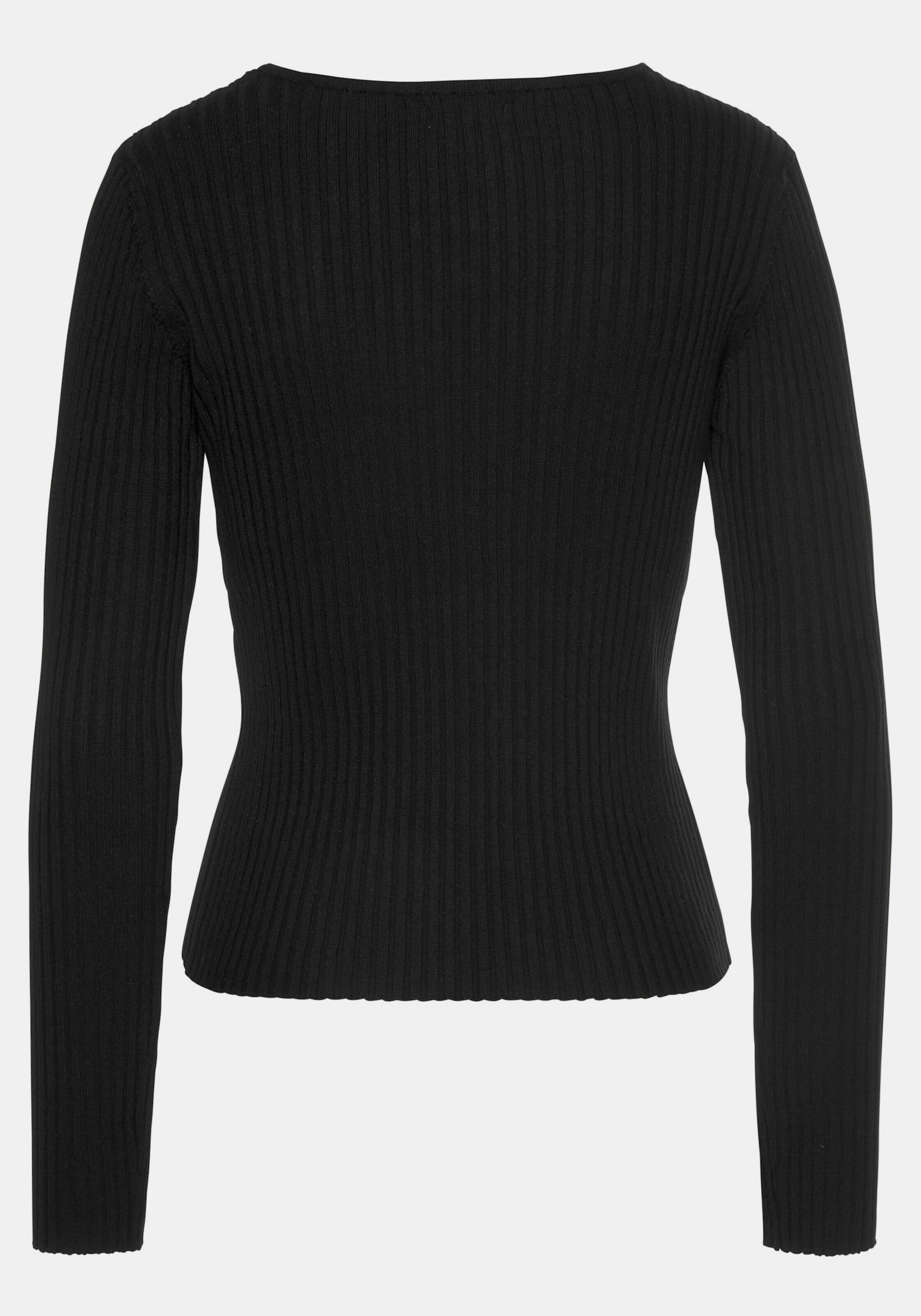 V-Ausschnitt-Pullover