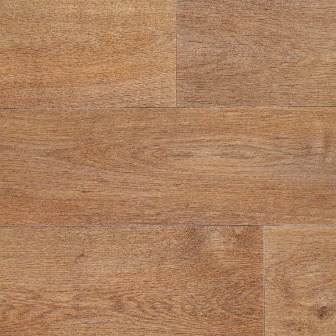 PVC-vloer, per meter verkocht, houtlook eiken vinylvloer met vliesrug, 200 cm breed (per meter verkocht)