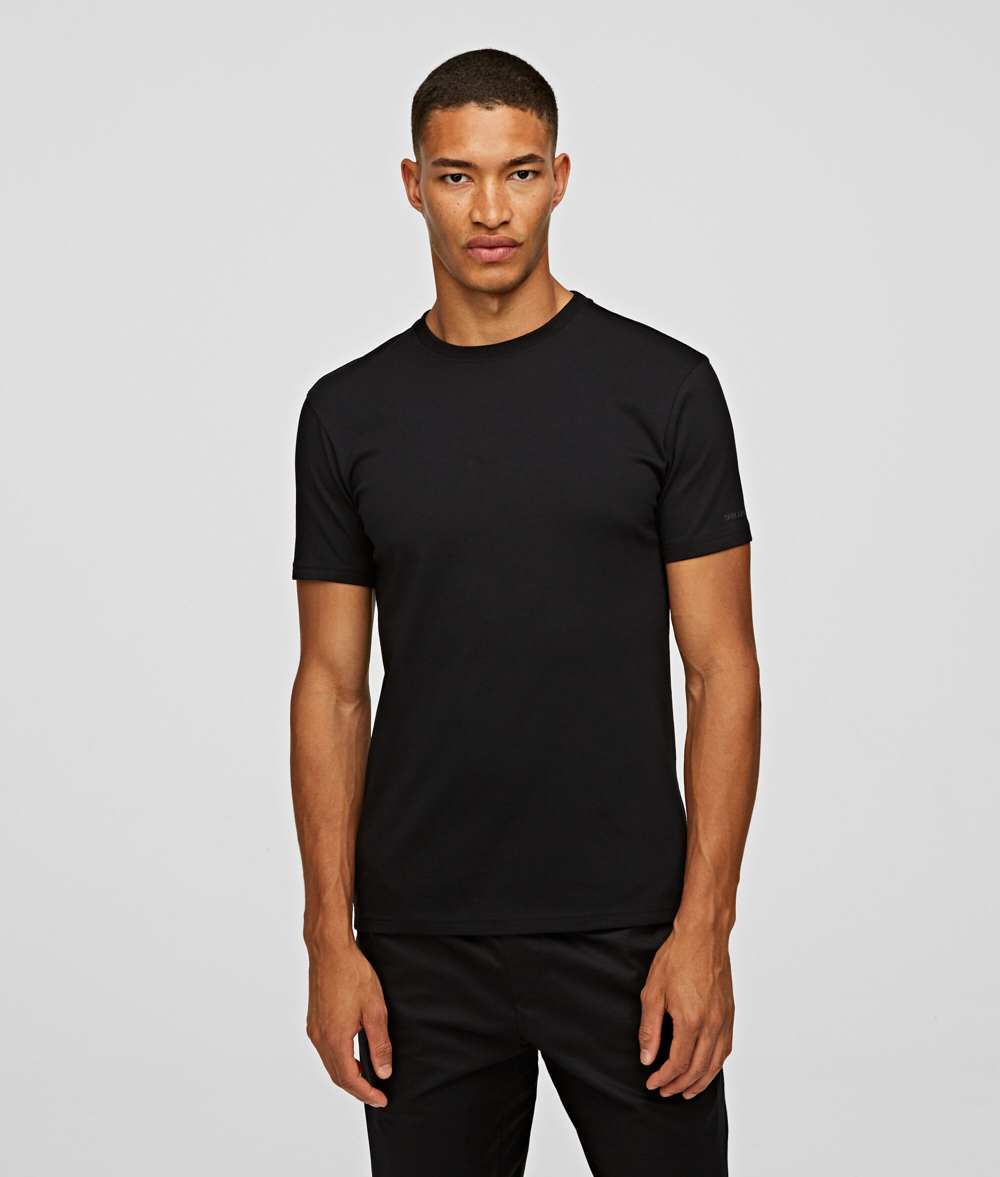 T-SHIRT À COL ROND – LOT DE 2